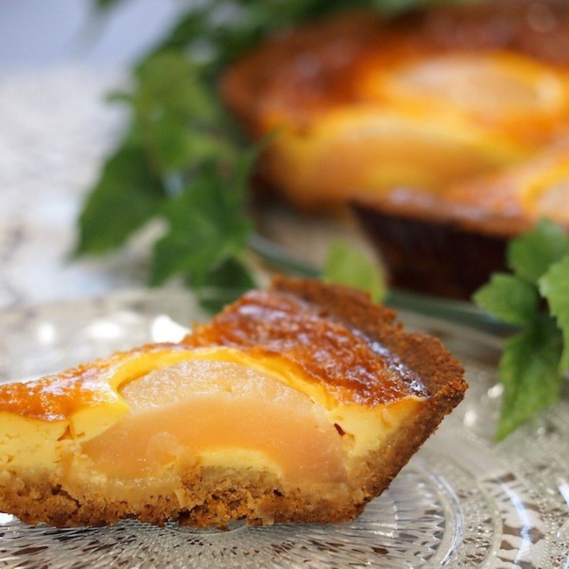 素朴な洋梨のタルト レシピ