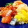 お刺身■韓国風の海鮮漬け丼■リメイク