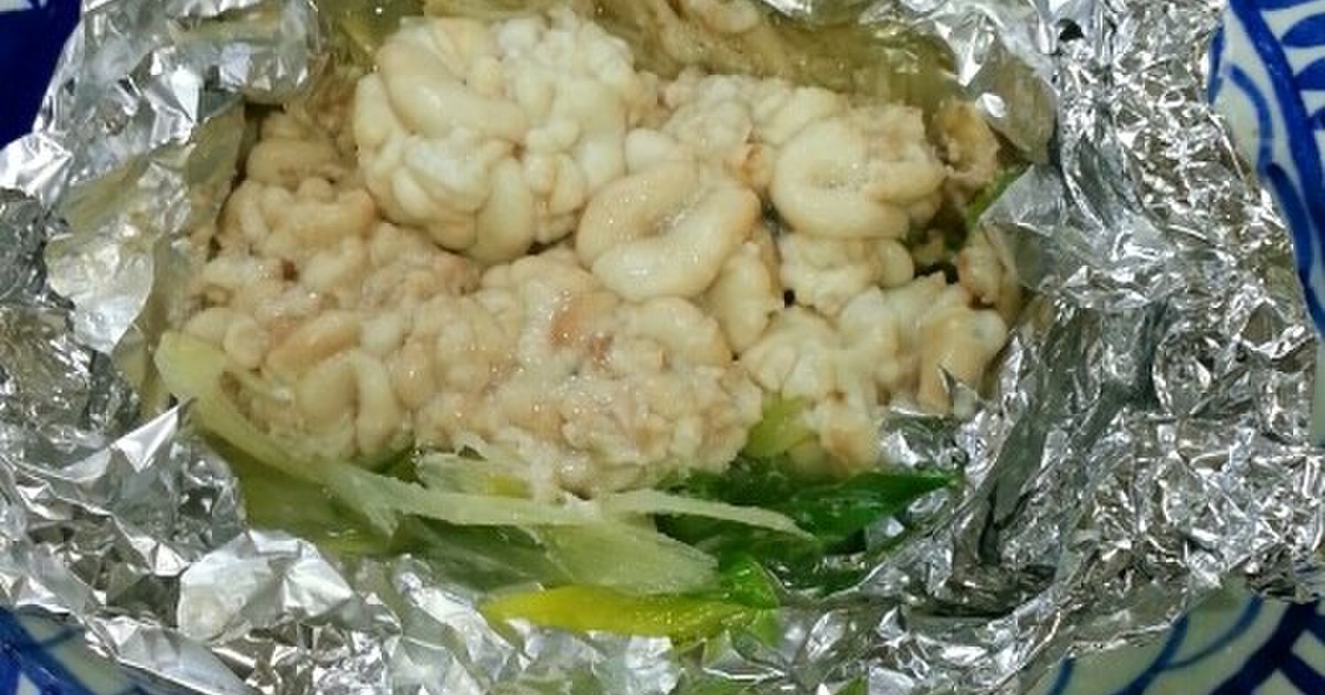 白子のホイル焼き お塩でどうぞ レシピ 作り方 By くみころ クックパッド 簡単おいしいみんなのレシピが356万品
