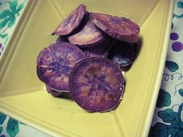 紫芋チップスの画像