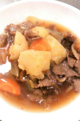 ♥彼ご飯♡あつあつホクホク肉じゃが