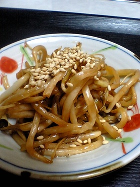 しゃきしゃきもやしの酢の物