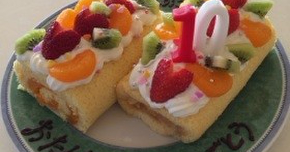 胃に優しい☆ロールケーキ by tama0531 【クックパッド】 簡単おいしいみんなのレシピが333万品