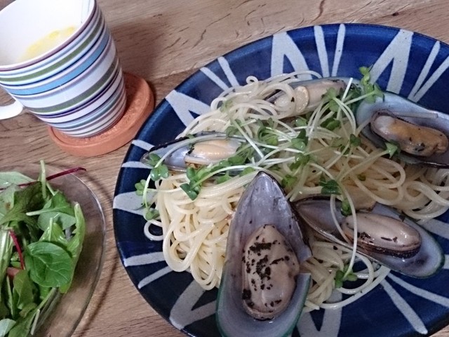 パーナ貝のパスタ レシピ 作り方 By はらっぱ家 クックパッド 簡単おいしいみんなのレシピが355万品
