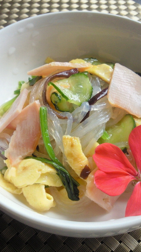 春雨焼き豚中華サラダの画像