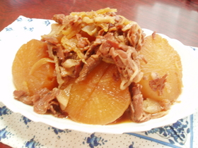 豚肉と大根のことこと煮