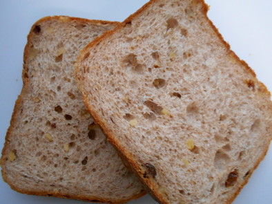 ＨＢ☆☆ふすま（ブラン）＆ライ麦食パンの写真