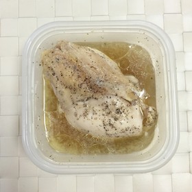 電子レンジでしっとり蒸し鶏