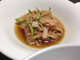 きゅうりとハムの中華風サラダ♡の画像