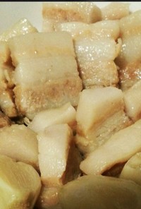 韓国の豚バラ煮（スユック）／豚の角煮
