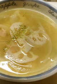 レンコンのスープ