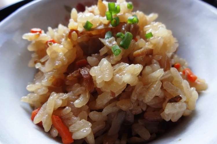 ゆず子ママの なぜか絶品 炊き込みご飯 レシピ 作り方 By Toddchiku クックパッド 簡単おいしいみんなのレシピが356万品