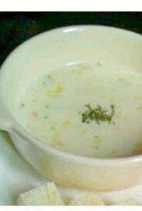 離乳食:中期〜具沢山豆乳スープ