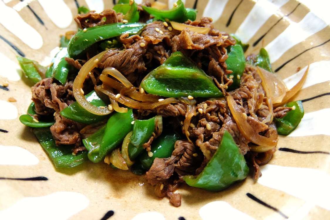 国産牛とピーマンのご飯詰め レシピ
