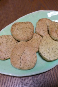 緑茶のサクポロクッキー 