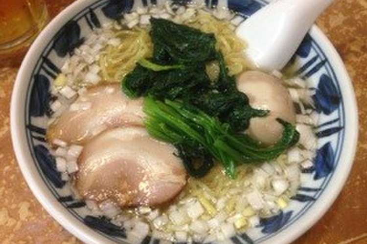牛テールスープの塩ラーメン レシピ 作り方 By ケロルさん クックパッド