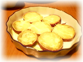 サツマイモのチーズ焼き