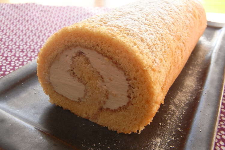 黒糖豆腐クリームのきなこロールケーキ レシピ 作り方 By Tinymoon クックパッド 簡単おいしいみんなのレシピが350万品