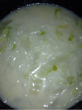 なんちゃって白湯スープの画像