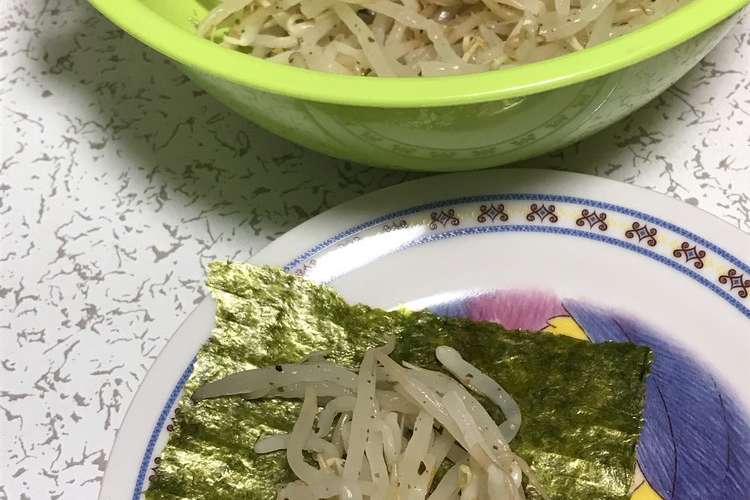 鯛のだし塩 手巻きもやし レシピ 作り方 By ちびちび クックパッド 簡単おいしいみんなのレシピが364万品