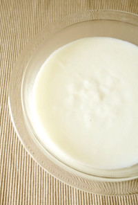 バター不使用の長芋ホワイトソース