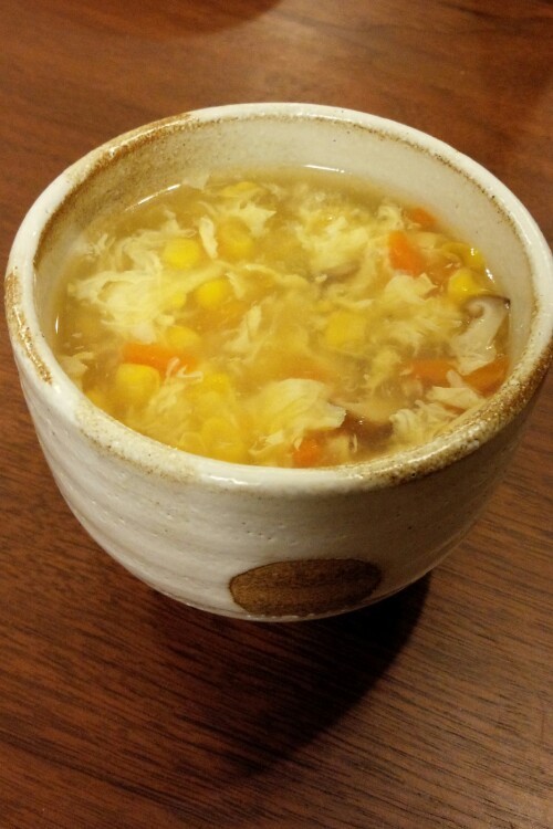 洋風かきたまコーンスープの画像
