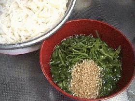 モロヘイヤを食べよう!(つけ麺のたれ)
