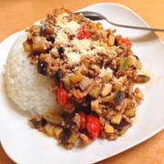 万能!ミートソース風✳︎具沢山挽き肉炒めの写真