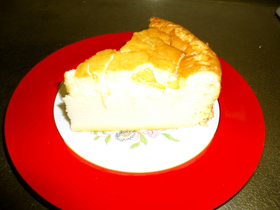 ミキサーで作るチーズケーキの画像