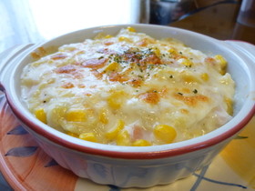 冬に食べたい!!白菜のマカロニグラタン