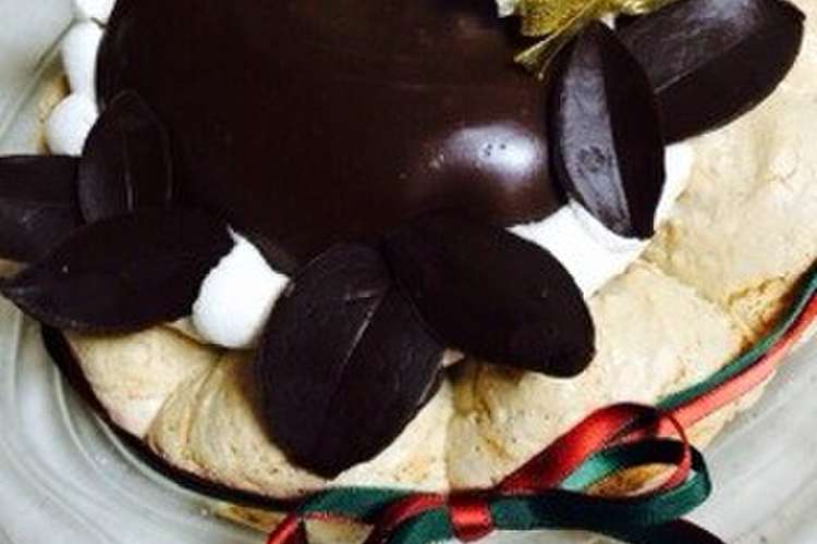クリスマスに つやつやチョコムースケーキ レシピ 作り方 By りんご クックパッド