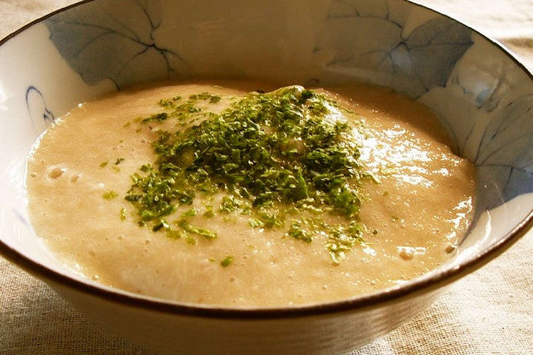 つくね芋でとろろ飯 レシピ 作り方 By あいちばー クックパッド 簡単おいしいみんなのレシピが353万品