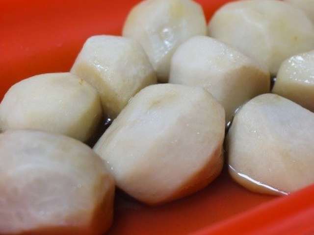 レンジで作る 里芋の白だし煮ころがし By Yukie905 クックパッド