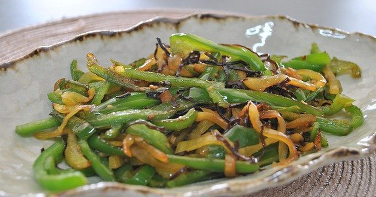 ピーマンとたくわんの塩昆布炒め by acchin721 【クックパッド】 簡単おいしいみんなのレシピが351万品