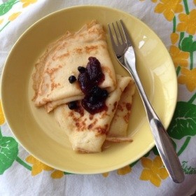 レットゥフィンランドのパンケーキの画像