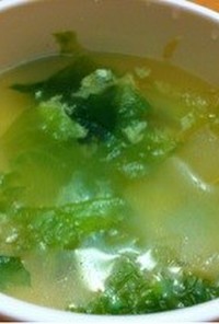 ぽっかぽか冬瓜のスープ