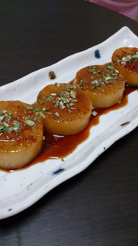 大根の照り焼きステーキ