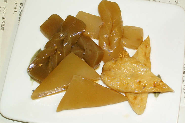 こんにゃくと笹かまの煮物 42kcal レシピ 作り方 By Tobimama クックパッド 簡単おいしいみんなのレシピが349万品