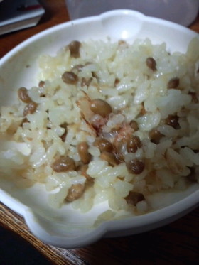 離乳食完了期☆チーズ納豆ごはん