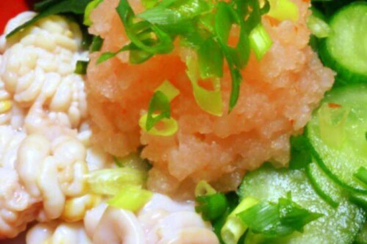 大好き 白子ポン酢 レシピ 作り方 By ぐっちー0339 クックパッド