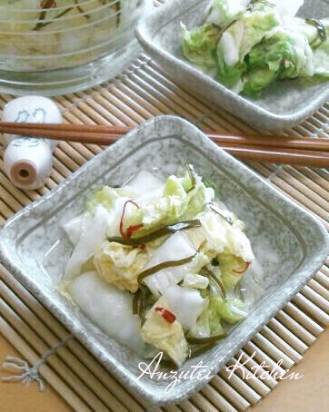簡単♥白菜の漬け物の画像