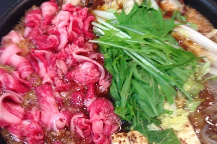 肉が固くならない 秘密の割下すき焼き レシピ 作り方 By Urotauko2 クックパッド 簡単おいしいみんなのレシピが361万品