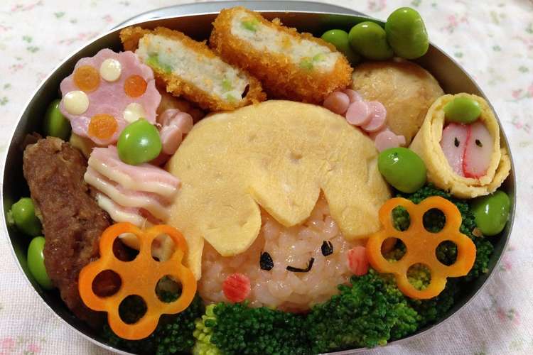 キャラ弁 簡単可愛い こえだちゃん レシピ 作り方 By Mingmuming クックパッド 簡単おいしいみんなのレシピが365万品