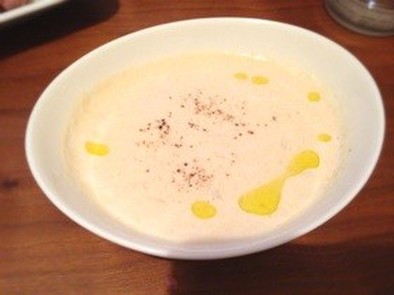 ホワイトアスパラのスープ♡の写真