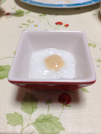 ♡離乳食７•８ヶ月〜納豆ごはん♡の写真
