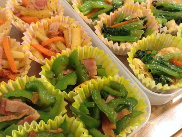 冷凍弁当 野菜 めっちゃ楽 お弁当おかず冷凍保存レシピ