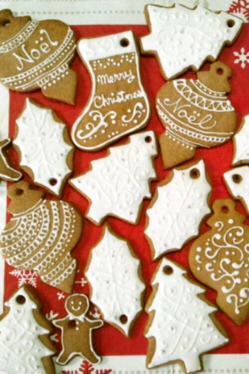 クリスマス☆ジンジャークッキーの画像