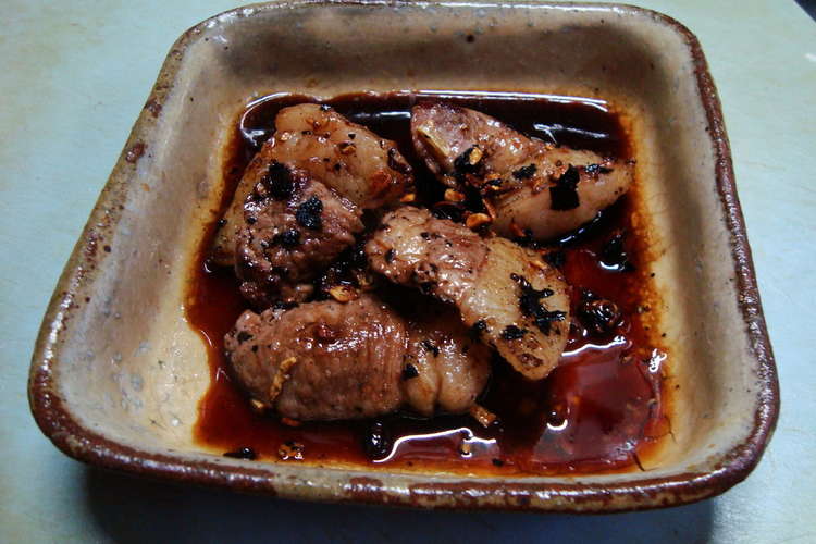 猪肉のカリカリ焦がしにんにく醤油焼き レシピ 作り方 By リンゴとハチミツ二郎 クックパッド