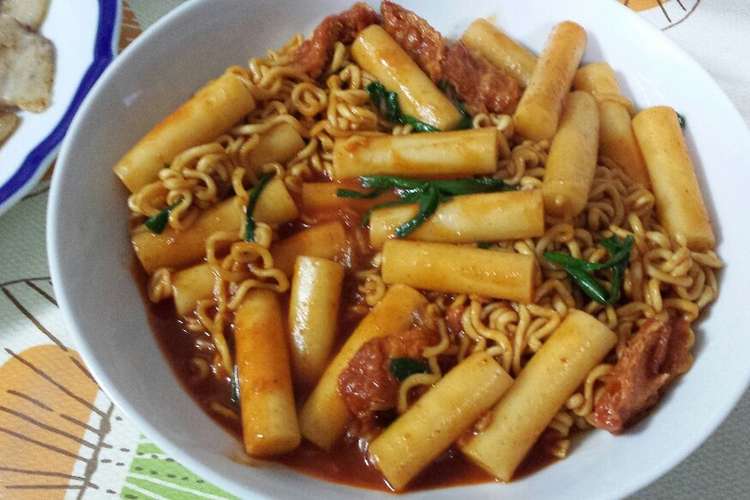 簡単にできる韓国料理 ラッポキ レシピ 作り方 By ヒヨコひよこ クックパッド