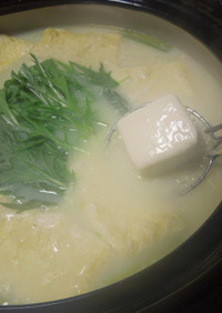 とろける豆腐鍋